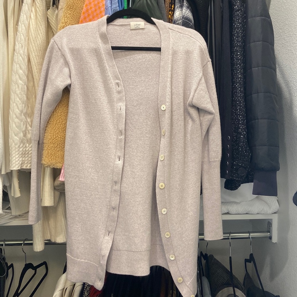 Aritzia Wilfred button down cardigan